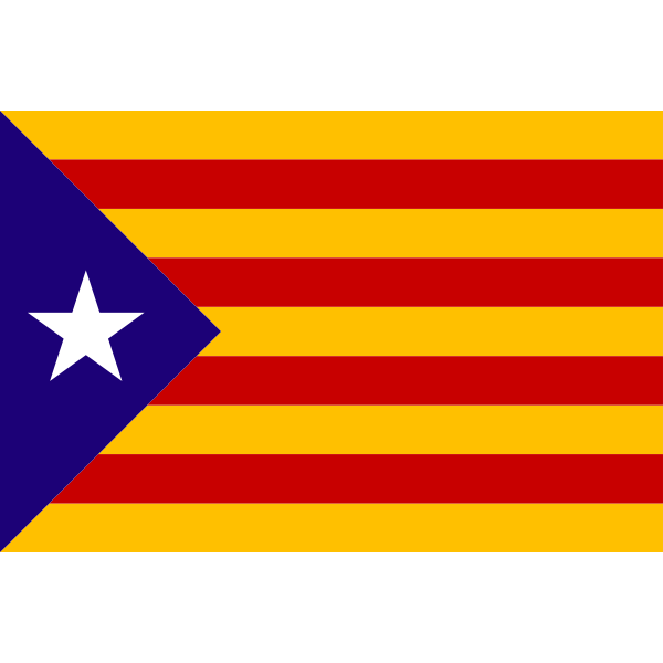 Catalonia independence flag